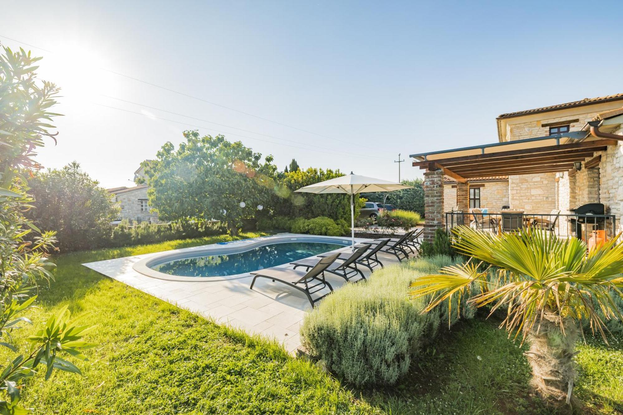 Villa Jurinea In Istrien Mit Pool Barat  外观 照片