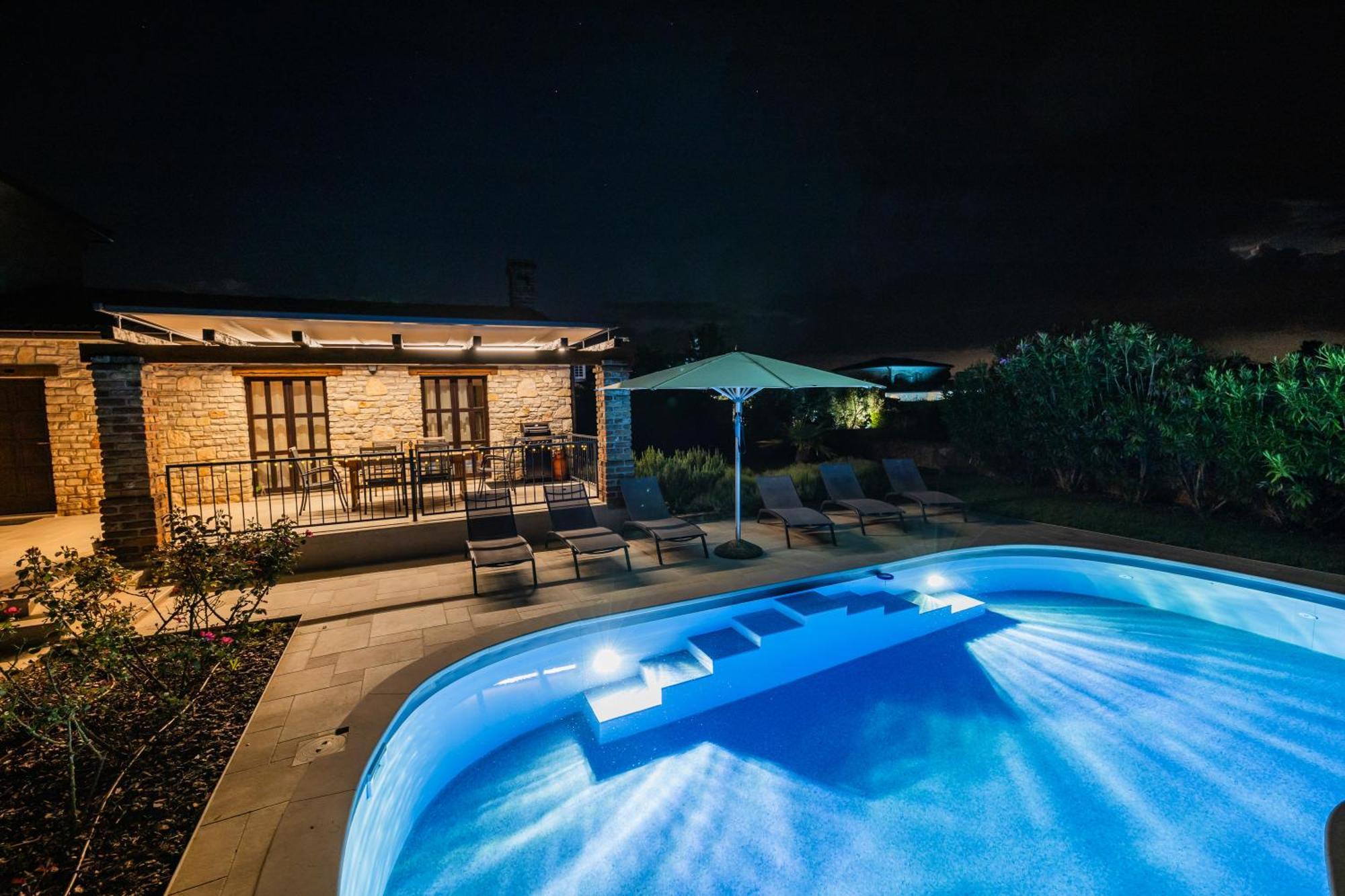 Villa Jurinea In Istrien Mit Pool Barat  外观 照片